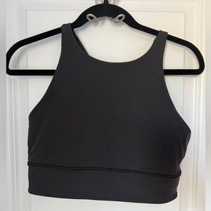 Lululemon energy high neck longline sports bra in size 10